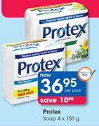 Protex Soap-4 x 150g Per Pack
