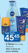 Nivea Sun Care Products-Each