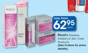 Pond's Flawless Radiance Skin Care Products-Each