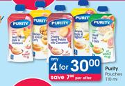 Purity Pouches-4 x 110ml