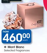 Mont Blanc Selected Fragrances-Each
