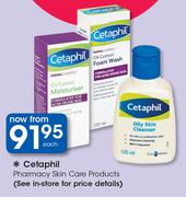 Cetaphil Pharmacy Skin Care Products-Each