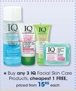 IQ Facial Skin Care Products-Each