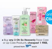 Oh So Heavenly Face Care Or Lip Care Products-Each