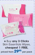 Clicks Skin Essentials Wipes-Per Pack