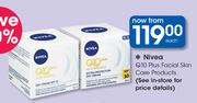 Nivea Q10 Plus Facial Skin Care Products-Each