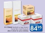 L'Oreal Revitalift Or Age Perfect Facial Skin Care Products-Each