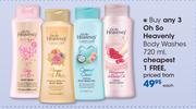 Oh So Heavenly Body Washes-720ml Each