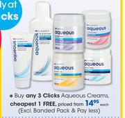Clicks Aqueous Creams-Each