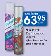 Batiste Dry Shampoo-200ml Each