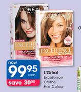 L'Oreal Excellence Creme Hair Colour-Each