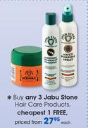 Jabu Stone Hair Care Products-each