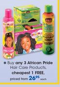 African Pride Hair Care Products-Each