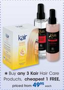 Kair Hair Care Products-Each