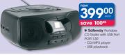 Safeway Portable CD Radio With USB Port POR1130
