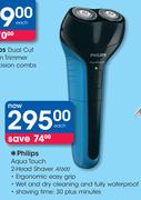Philips Aqua Touch 2 Head Shaver AT600-Each