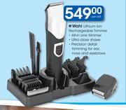 Wahl Lithium Ion Rechargeable Trimmer-Per Set