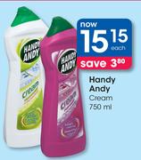 Handy Andy Cream-750ml Each