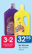 Mr.Muscle Tile Cleaner-750ml Each
