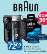 Braun Selected Shavers & Accessories-Each