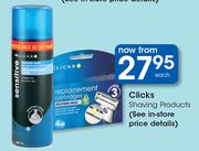 Clicks Shaving products-Each