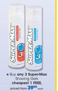 Super-Max Shaving Gels-Each