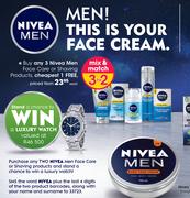 Nivea Men Face Care Or Shaving Products-Each