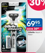 Gillete Mach 3 Razor-Per Pack