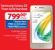 Samsung Galaxy Z2 Tizen Gold Handset