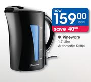 Pineware 1.7Ltr Automatic Kettle-Each