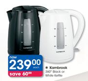 Kambrook 360 Black Or White Kettle-Each