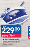Russell Hobbs 2000 Watt Ceraglide Steam Iron-Each