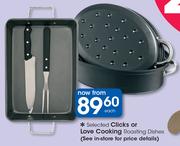 Clicks Or Love Cooking Roasting Dishes-Each