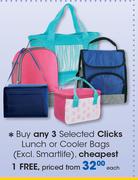 Clicks Lunch Or Cooler Bags-Each