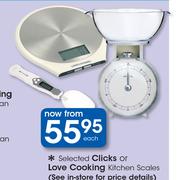 Special Clicks Or Love Cooking Kitchen Scales Each Www Guzzle Co Za