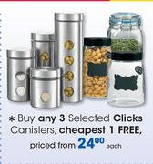 Clicks Canisters-Each