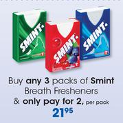 Smint Breath Fresheners-Per Pack