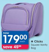Clicks Square Vanity Bag