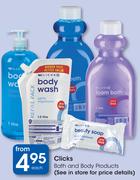 Clicks Bath And Body Products-Each