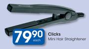 Clicks Mini Hair Straightener