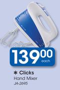 Clicks Hand Mixer JA-2695