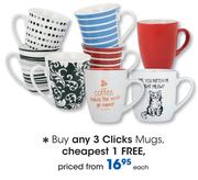 Clicks Mugs-Each