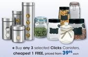 Clicks Canisters-Each