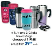 Clicks Travel Mugs-Each