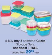 Clicks Storage Sets-Each