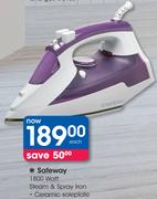 Safeway 1800 Watt Steam & Spray Iron