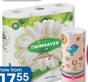 Twinsaver 9 White Luxury Toilet Rolls