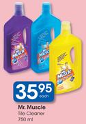 Mr. Muscle Tile Cleaner-750ml Each