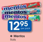 Mentos Rolls-Per Pack