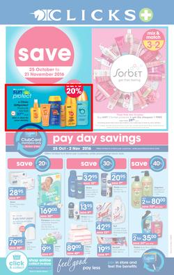 Clicks : Save (25 Oct - 21 Nov 2016) , page 1